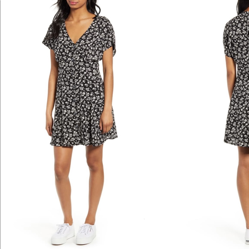 ⭐️BP Button Front Prairie Minidress